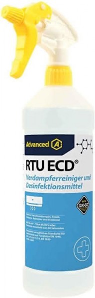 Advanced Verdampferreiniger mit Desinfektionsmittel RTU ECD 1 Liter S010226D