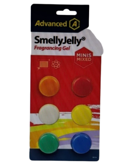 6 Stück SmellyJelly Duftgel "gemischt" gegen schlechte Gerüche in Klimaanlagen