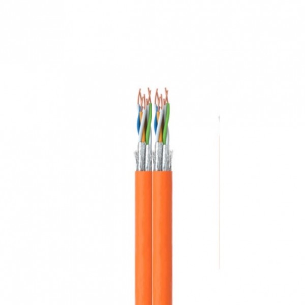 25m CAT7 Datenleitung Duplex 2x(4x2xAWG23) 1000 MHZ