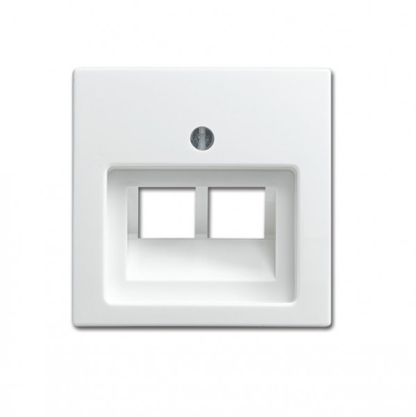 Busch-balance SI UAE Datenabdeckung alpinweiß 1803-02-914