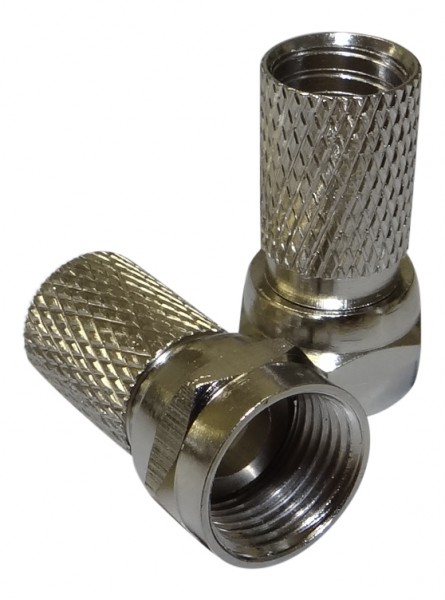 1000 Stück F-Stecker für Kabel Ø 7,5 mm