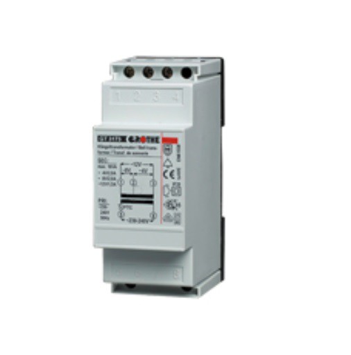 Grothe Klingeltransformator 230V / 4, 8, 12V GT3182