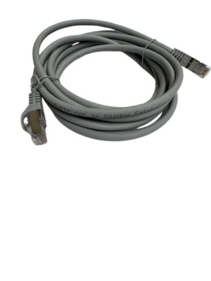 Cat.6a Patchkabel 2 x RJ45 grau 3m lang