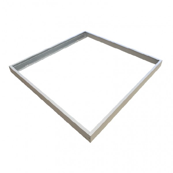 Aufbaurahmen für LED Panels 620x620 weiss