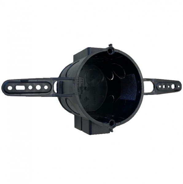 1 Stück Schalterdose Ø60mm mit Nagellasche 67mm tief 305162