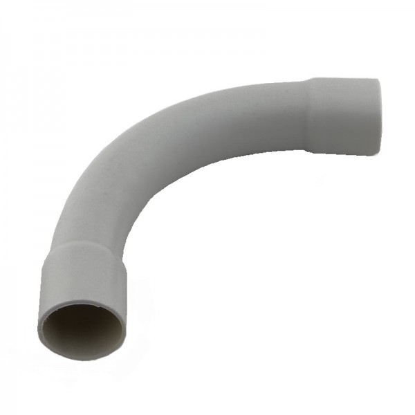 90° Bogen für Elektro Leerrohr Stangenrohr M20