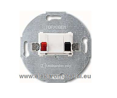 Merten 466919 Lautsprecher Anschluss Einsatz 1fach Standard System M
