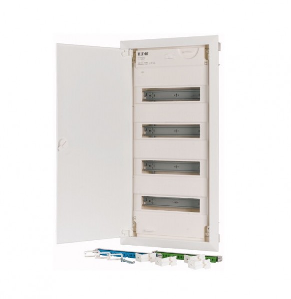 EATON Unterputz Verteiler 4-reihig KLV-48UPP-F