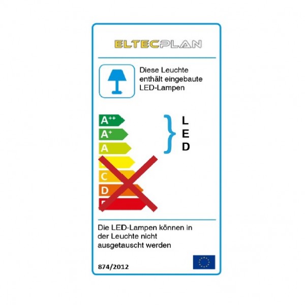 LED Einlege Panel 620x620 weiss 4000K 40W inkl. Treiber