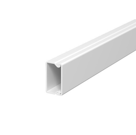 70m Kabelkanal 15x30 reinweiß mit Deckel