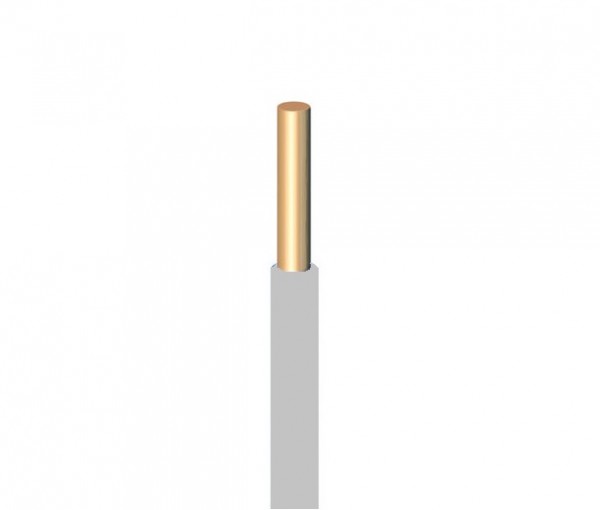 100m Verdrahtungsleitung H07V-U 1,5mm² grau