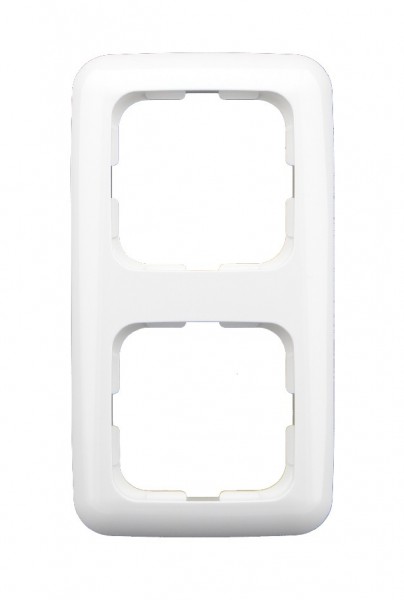 BUSCH-JAEGER SI 2-fach Rahmen alpinweiß 2512-214