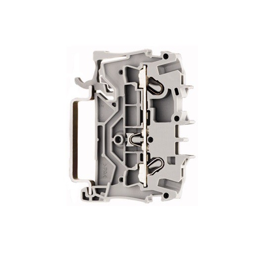 WAGO 2-Leiter-Durchgangsklemme; 2,5grau; für Anwendungen Ex e II u. Ex i geeignet grau 2002-1201